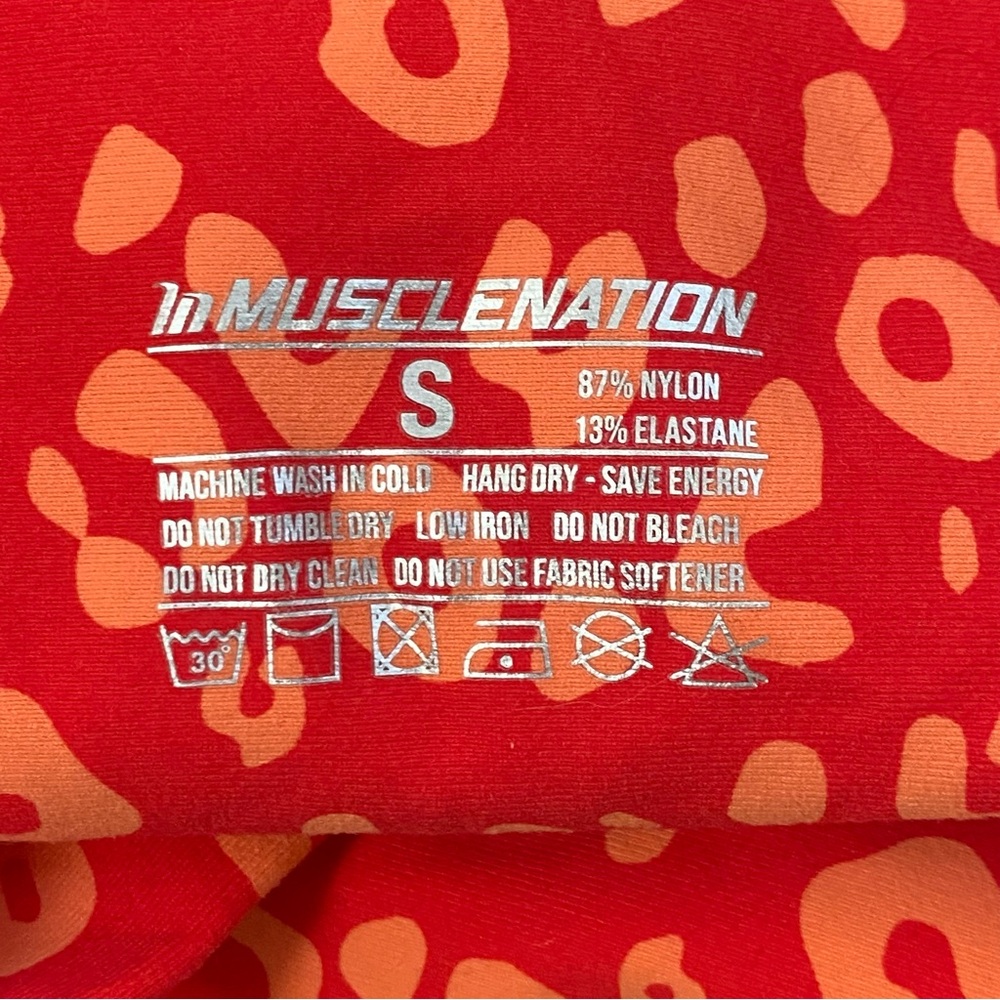 MUSCLE NATION • Workout Set - Wanderlust Bralette + Tie Up Scrunch Booty Shorts - Picture 12 of 16